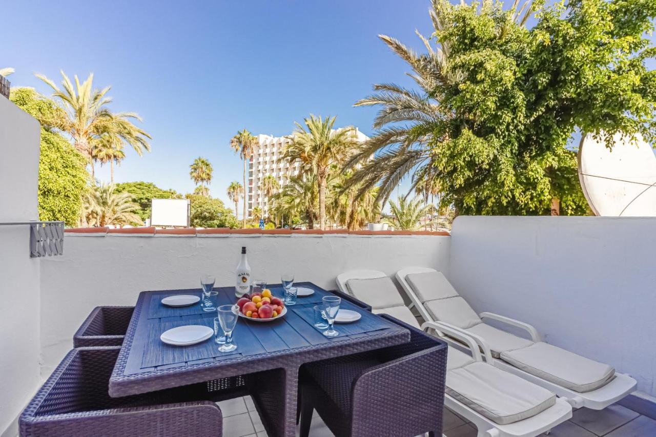 Fantastic Large Studio In Front Of Beach Heated Pool Wifi Arona  Zewnętrze zdjęcie