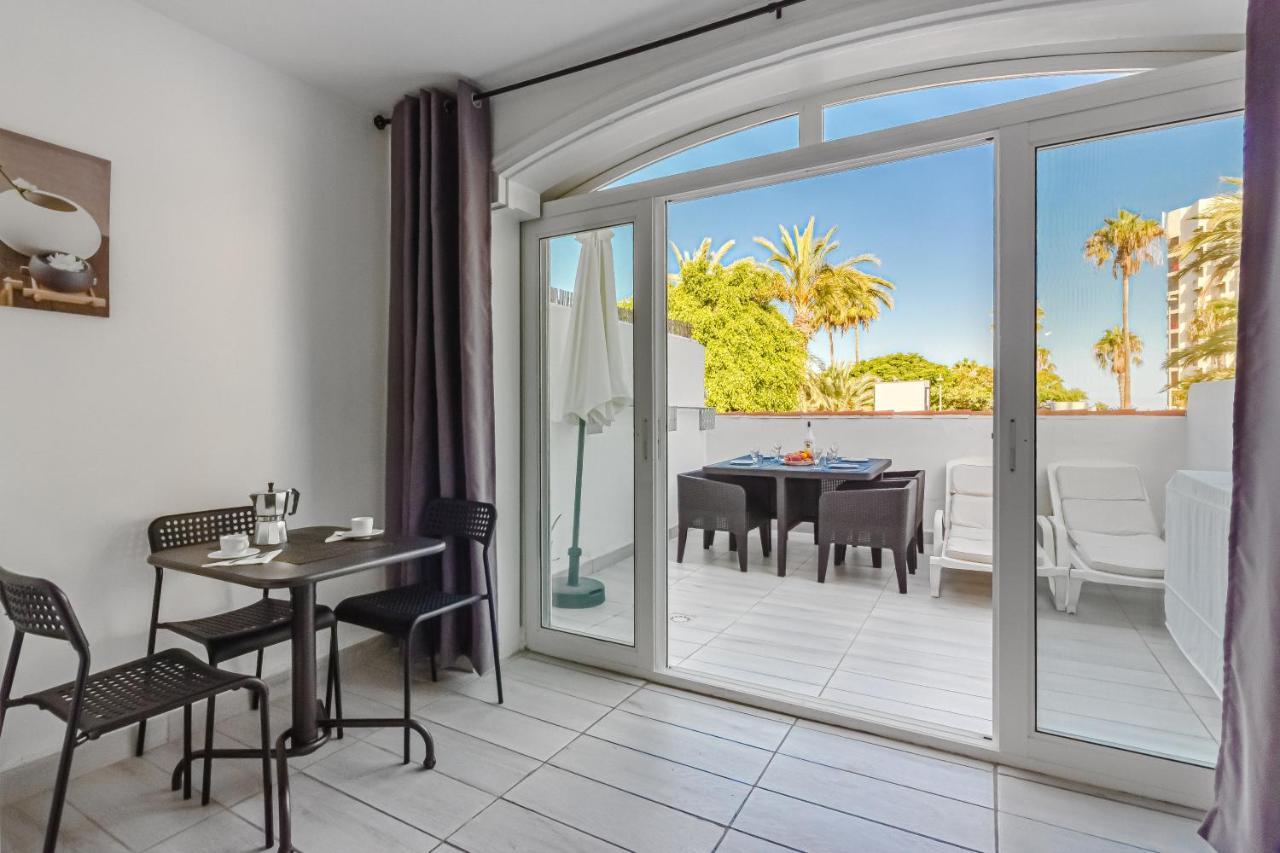 Fantastic Large Studio In Front Of Beach Heated Pool Wifi Arona  Zewnętrze zdjęcie